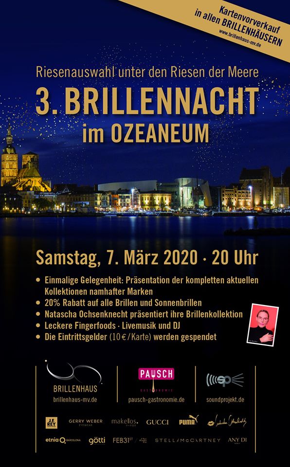 3. Brillennacht im Stralsunder Ozeaneum