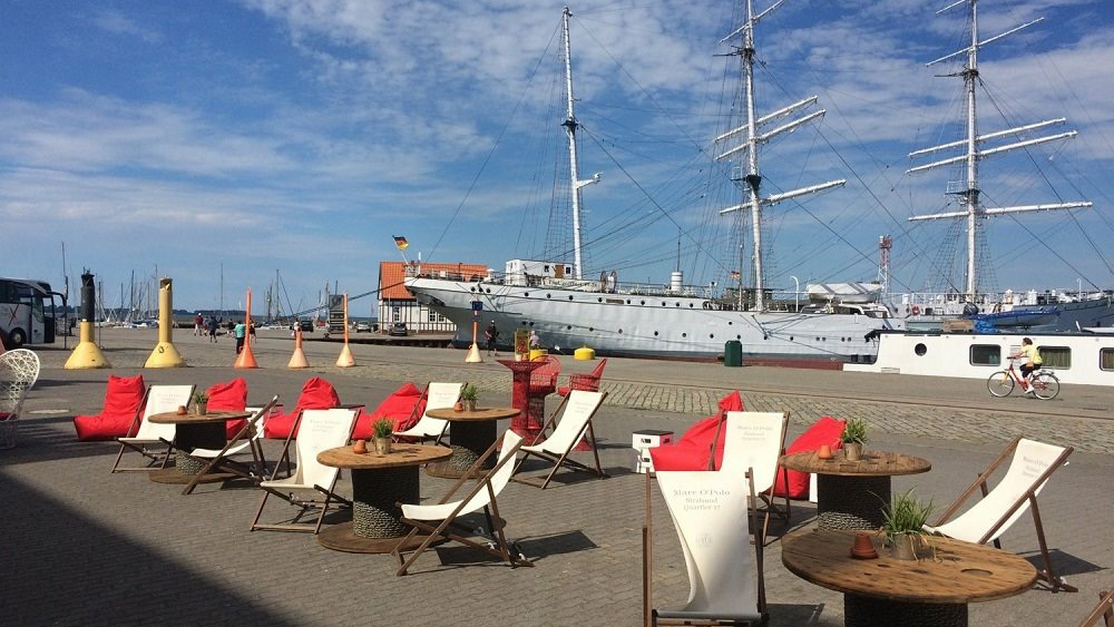 Hafenblick Stralsund